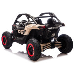 Elektrická bugina - Maverick CAN-AM Turbo RS STRONG AIR - hnedá